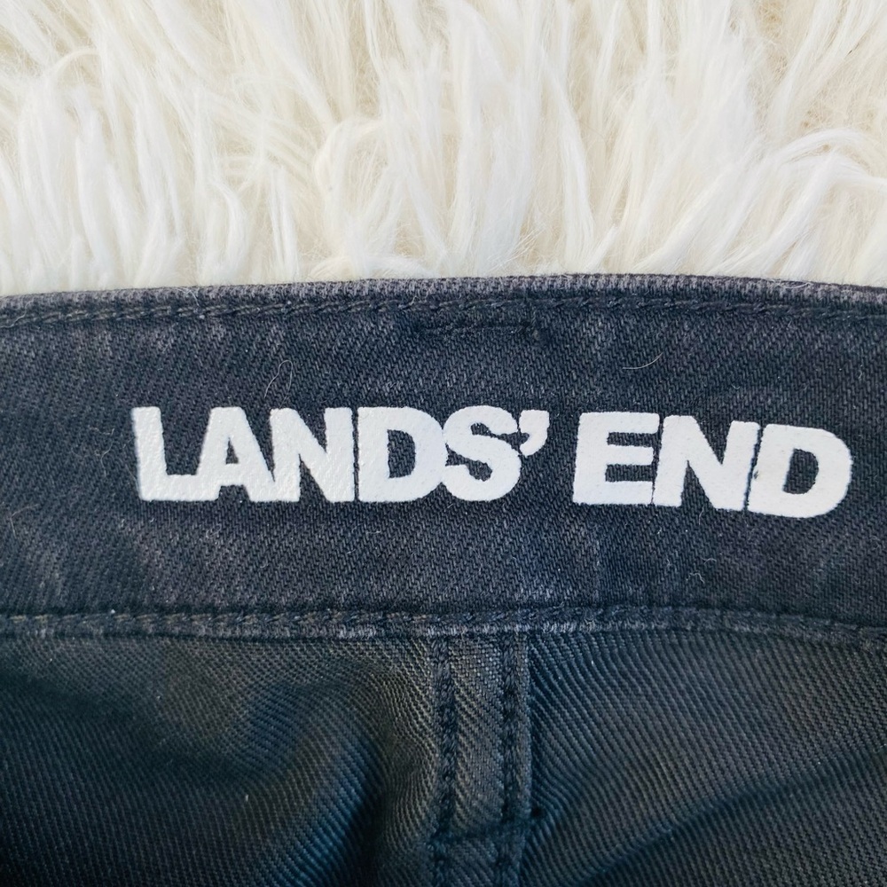Lands’ End Curvy Fit Skinny Jeans Size 10 Mid Rise Stretch Classic Fit - Picture 2 of 9